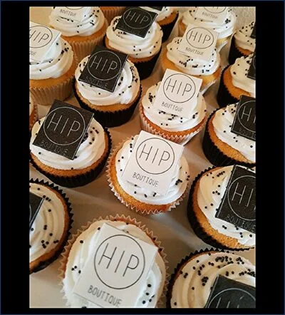 Poppy Seeds Branded Cupcakes