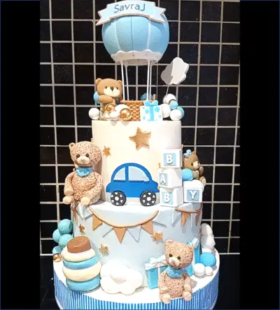 Teddy Baby Cake