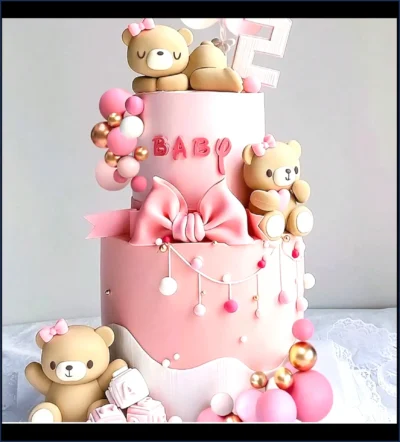 Happy Teddy Cake