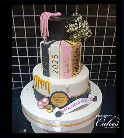 Graduation Cake Three Levels